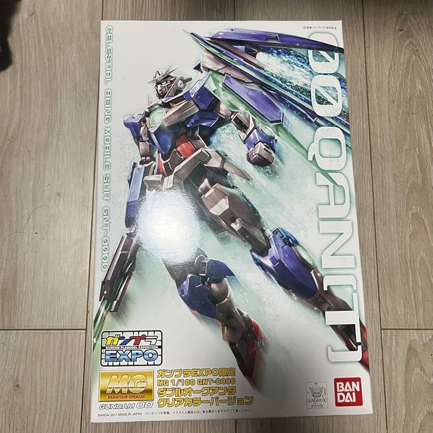 MG 1/100 GNT-0000 ダブルオークアンタ クリアカラーバージョン